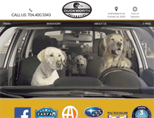 Tablet Screenshot of duckauto.com